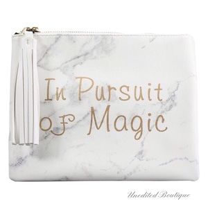 MADISON WEST Pursuit Of Magic Marble Clutch